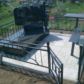 Благоустройство гранитной плиткой