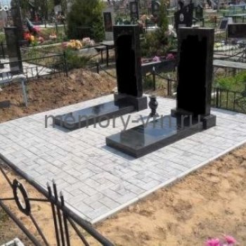 Благоустройство гранитной плиткой