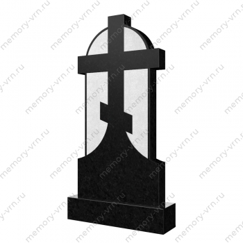Вертикальный гранитный памятник № 125