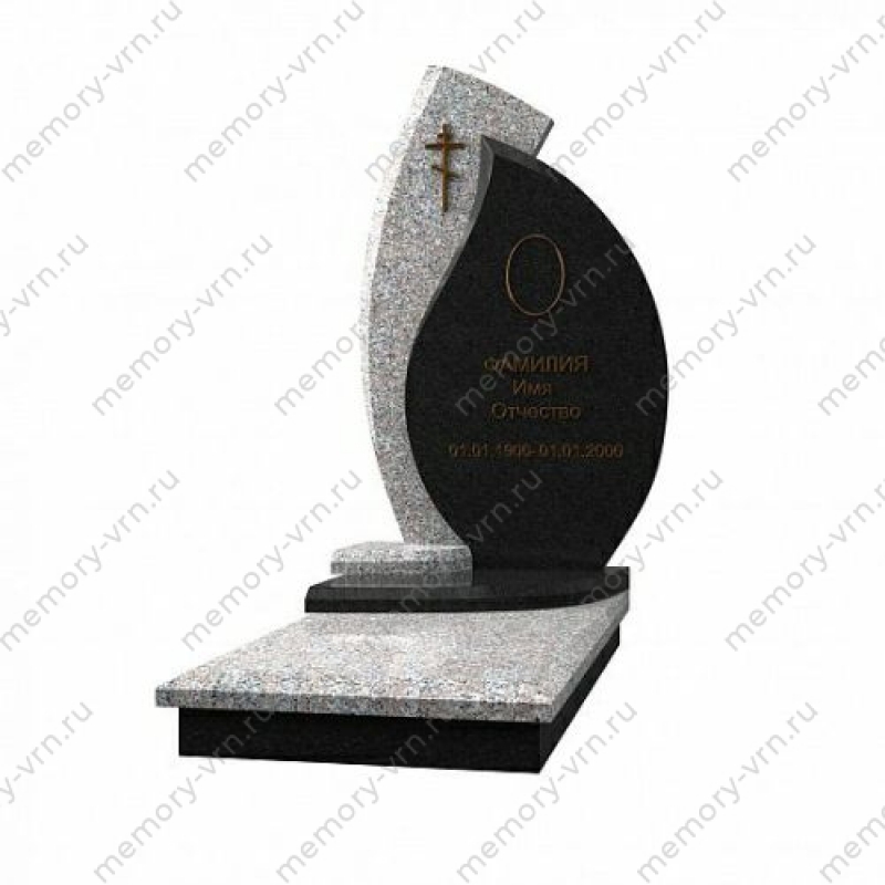 Комбинированный памятник № 017