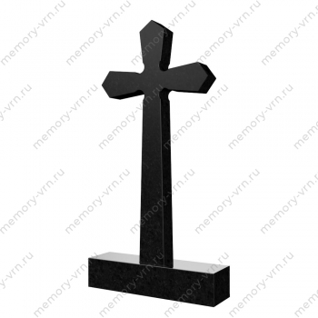 Гранитный памятник в виде креста № 008