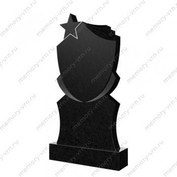 Вертикальный гранитный памятник № 123
