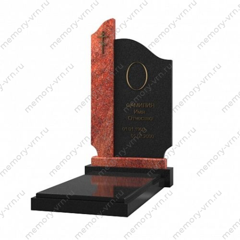 Комбинированный памятник № 001