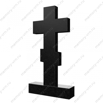 Гранитный памятник в виде креста № 040