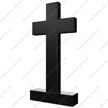 Гранитный памятник в виде креста № 026