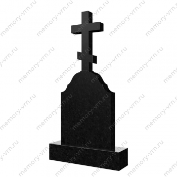 Гранитный памятник в виде креста № 041